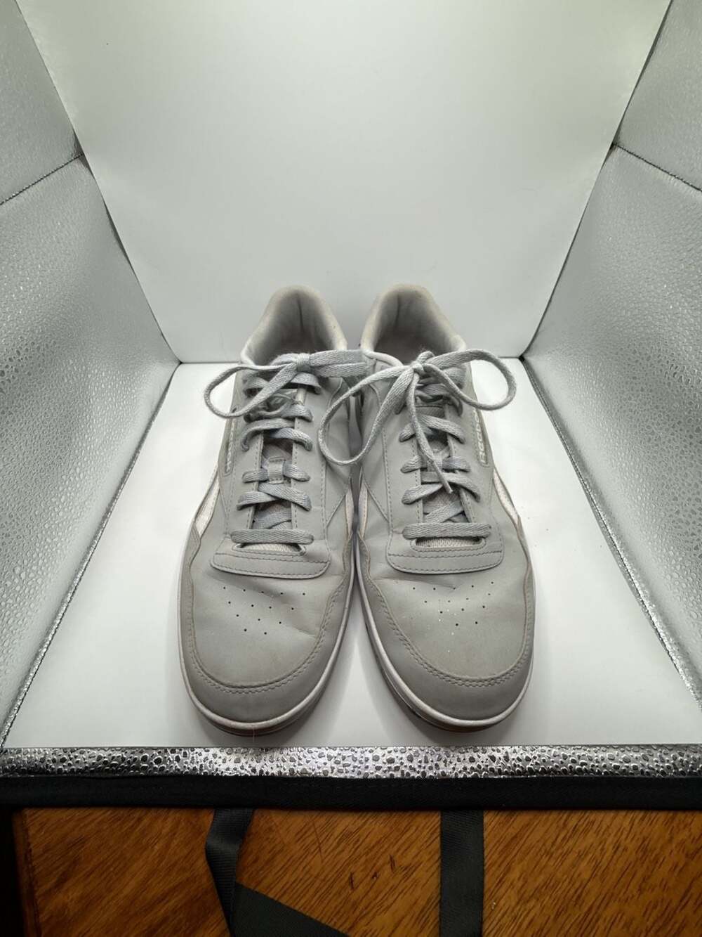 Reebok MemoryTech Comfort Footbed Gray Sneakers